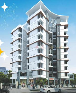 Elevation of real estate project Nobles Jewel located at Pune-m-corp, Pune, Maharashtra