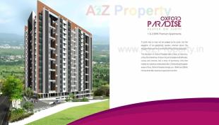 Elevation of real estate project Oxford Paradise located at Sus, Pune, Maharashtra