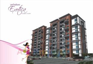Elevation of real estate project Palladium Exotica located at Dhanori, Pune, Maharashtra