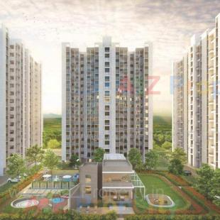 Elevation of real estate project Purvanchal located at Kesnand, Pune, Maharashtra