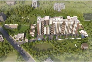 Elevation of real estate project Serrene located at Undri, Pune, Maharashtra