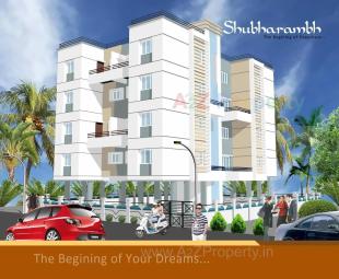 Elevation of real estate project Shubharambh located at Dehu-road-cb, Pune, Maharashtra