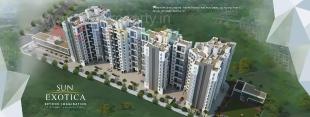 Elevation of real estate project Sun Exotica located at Yawalewadi, Pune, Maharashtra