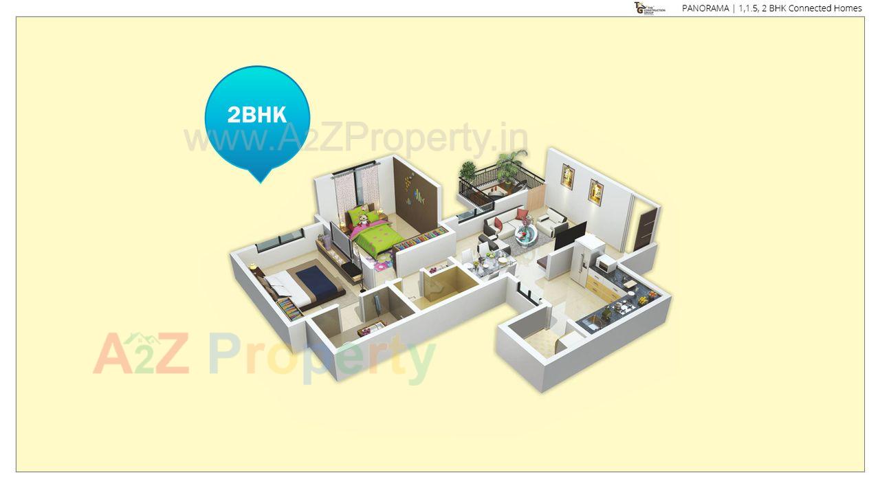 Tcg Panorama | 1,1.5 & 2 BHK Connected Homes At Katraj