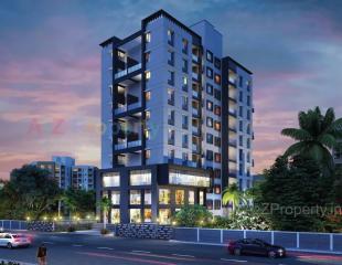 Elevation of real estate project Westen Tower located at Wakad, Pune, Maharashtra