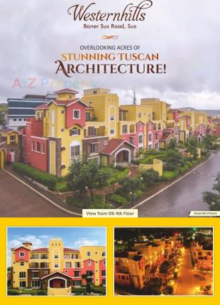 Elevation of real estate project Westernhills located at Sus, Pune, Maharashtra