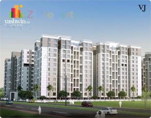Elevation of real estate project Yashwin E,f,g located at Sus, Pune, Maharashtra