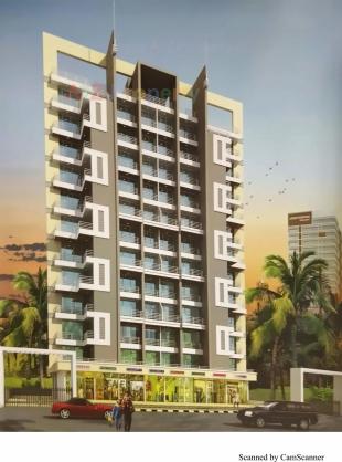 Elevation of real estate project Bhakti Heights located at Ulawe, Raigarh, Maharashtra