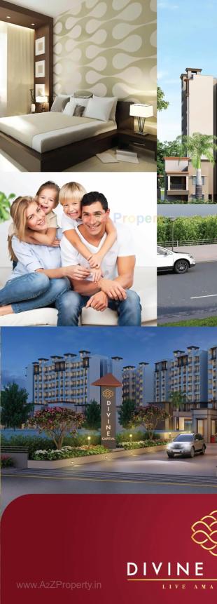Elevation of real estate project Divine Capital located at Dhamote, Raigarh, Maharashtra