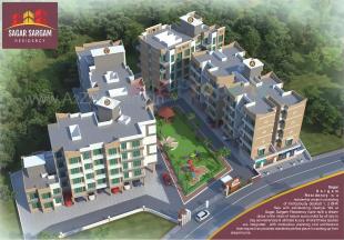 Elevation of real estate project Sagar Sargam Residency located at Haliwali, Raigarh, Maharashtra