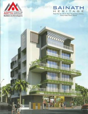 Elevation of real estate project Sainath Heritage located at Panvel, Raigarh, Maharashtra