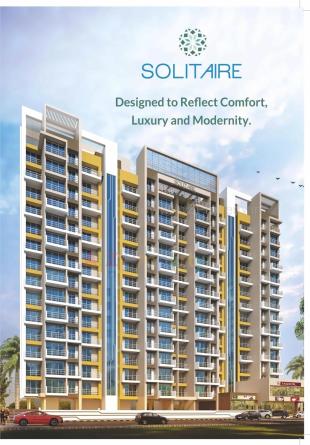 Elevation of real estate project Solitaire located at New-panvel, Raigarh, Maharashtra