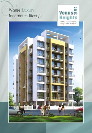 Elevation of real estate project Venus Heights located at Taloje-panchnad-, Raigarh, Maharashtra