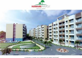 Elevation of real estate project Haware Pinnacle located at Muthaval, Thane, Maharashtra