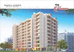 Elevation of real estate project Raj Homes located at Mirabhayandar-m-corp, Thane, Maharashtra
