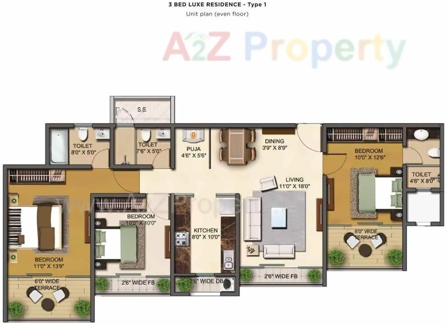 Tycoons Square - Avenue 1, Properties